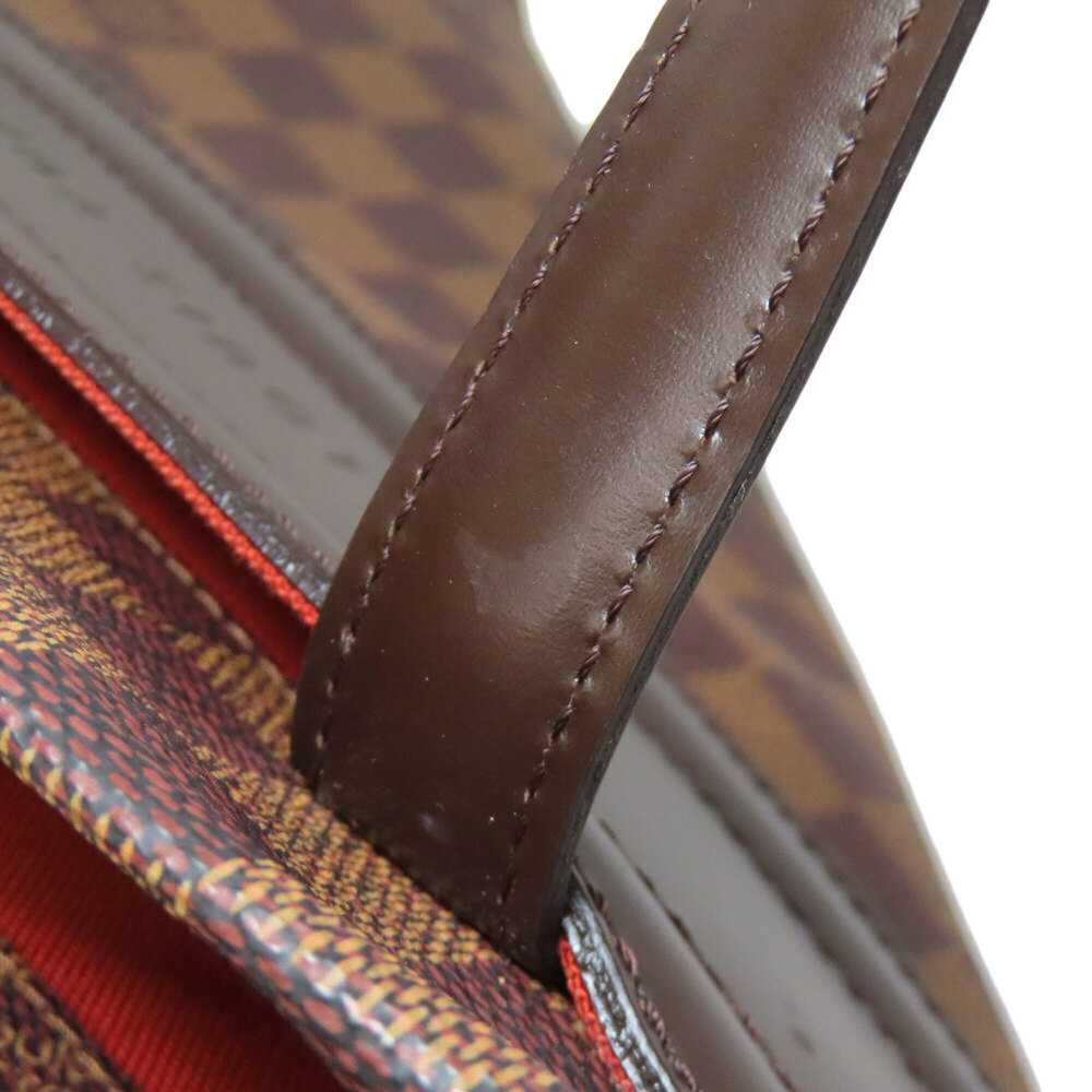 LOUIS VUITTON Brown Damier Canvas Tote Bag - Picture 14 of 16